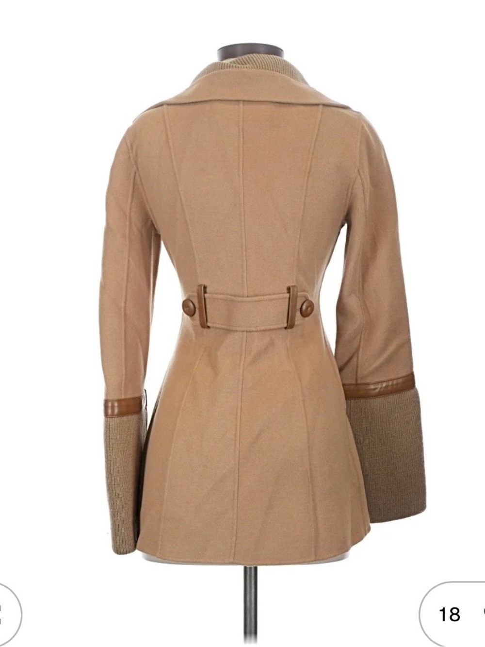 Camel wool jacket - Picture 3 of 4